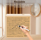Best Selling Cash Vault Money Savings Box 10000 Savings Challenge Box Piggy Bank for Adults Kids